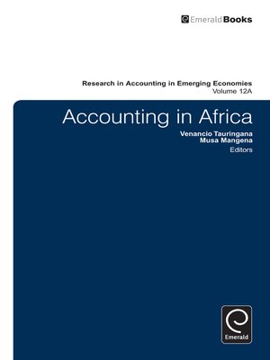 cover image of Research in Accounting in Emerging Economies, Volume 12A